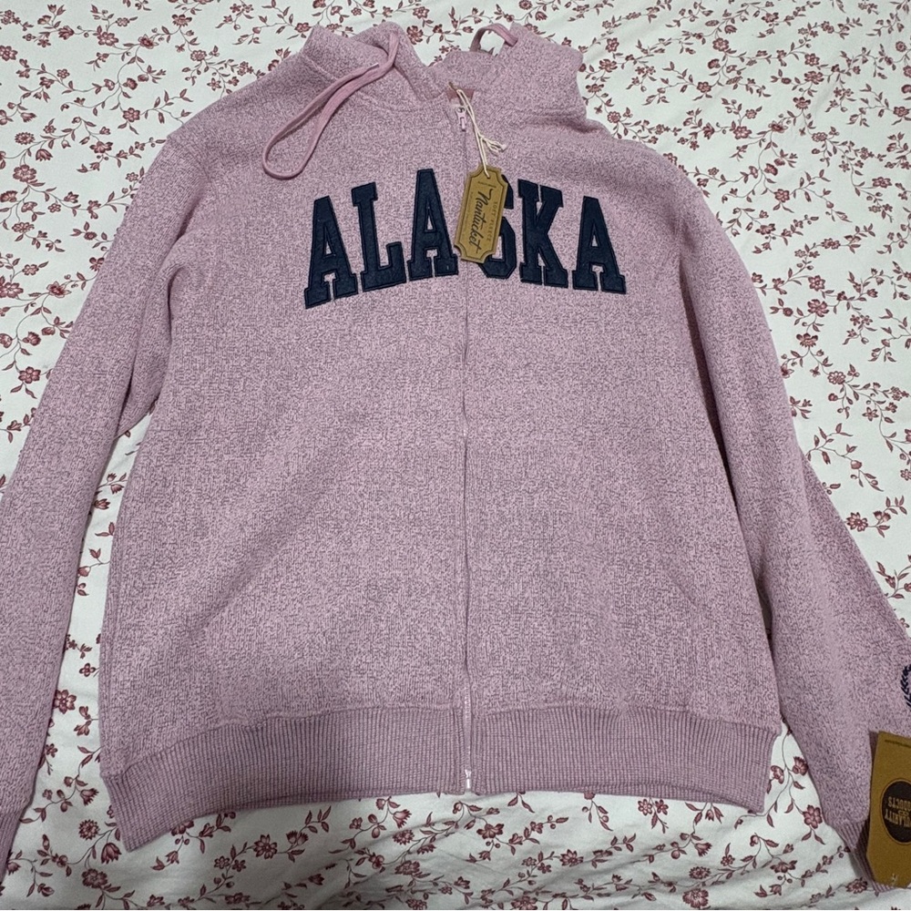 Women's Pink Alaska Sweater